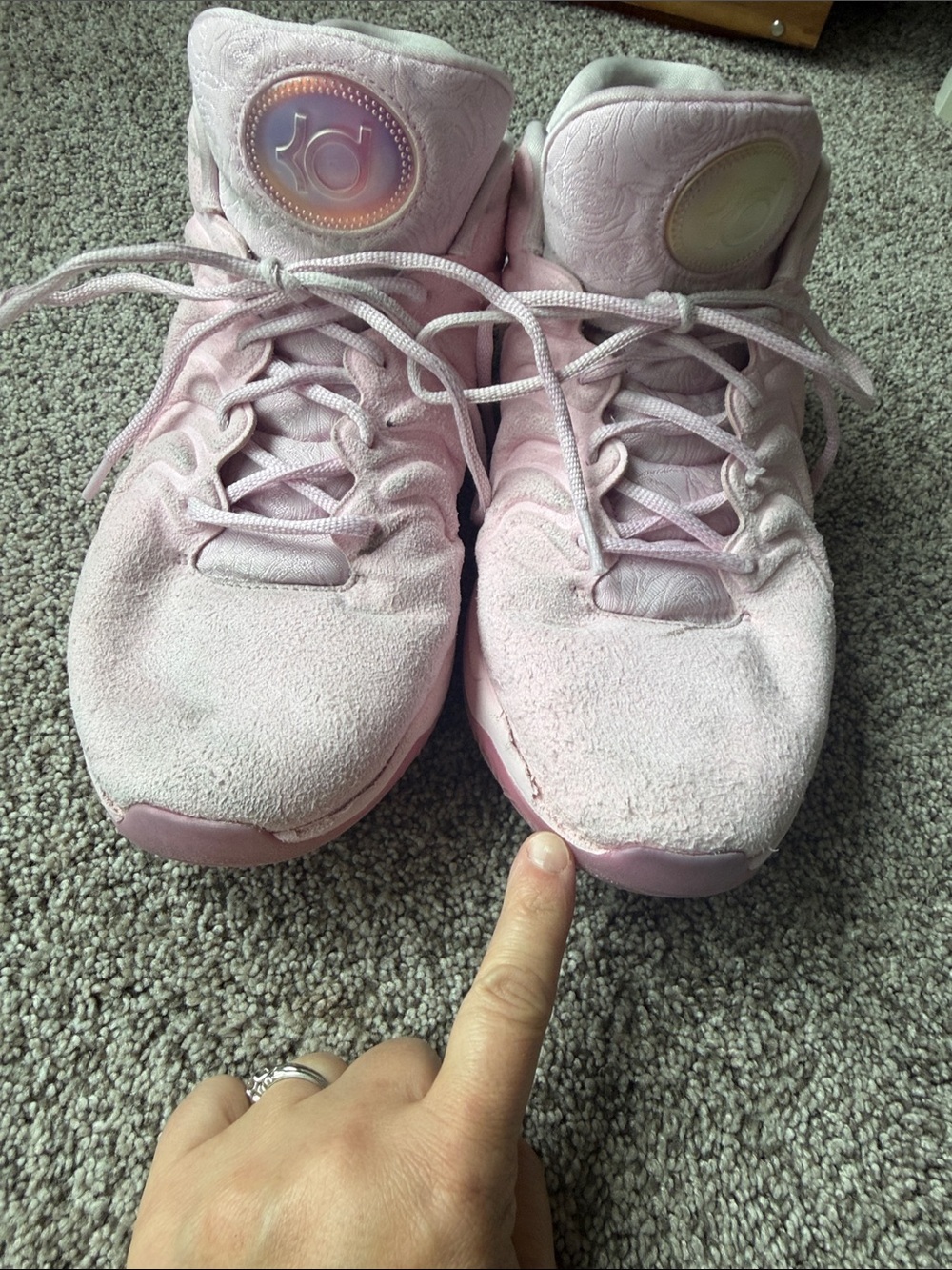 LAST CALL !!! NIKE Men's KD 17 NRG Aunt Pearl Basketball Shoes Size 11.5 - Picture 7 of 15